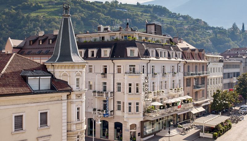 Zewnętrzna część hotelu - Europa Splendid 4*
