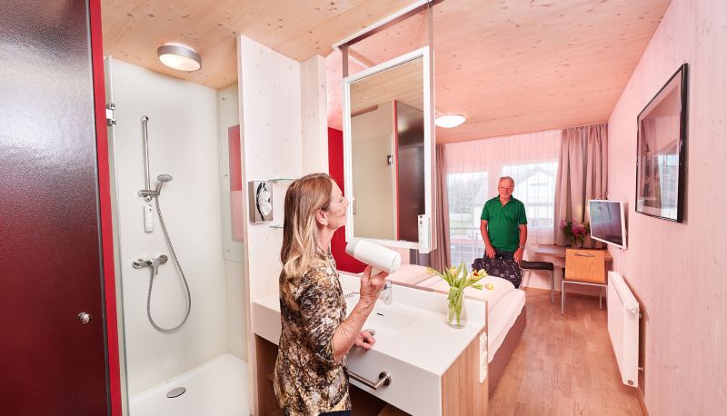 Chambre supérieure (double) - Gästehaus Aquilin