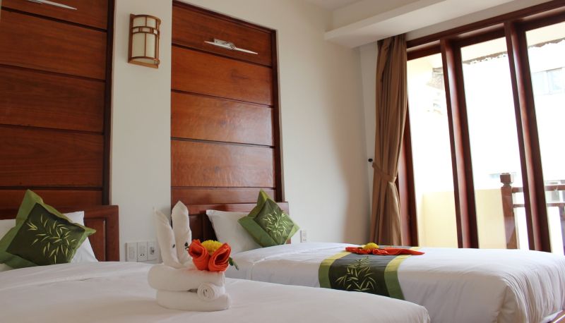 Kamer met balkon - Kiman Hoian Hotel