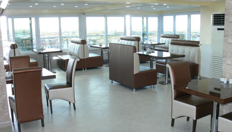 Frühstücksraum innerhalb des Restaurants - Yildirim Hotel