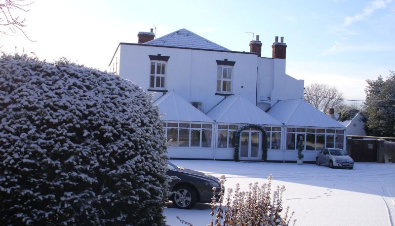 Buitenruimte van het hotel - The Wroxeter Hotel