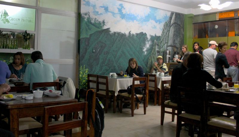 Breakfast room within the restaurant - Home Like Home Machu Picchu