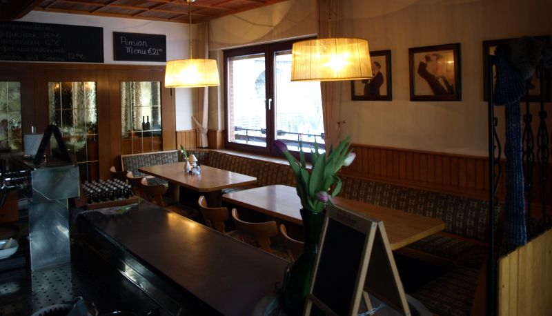 Breakfast room within the restaurant - B&B Eifelpension Brückenschenke