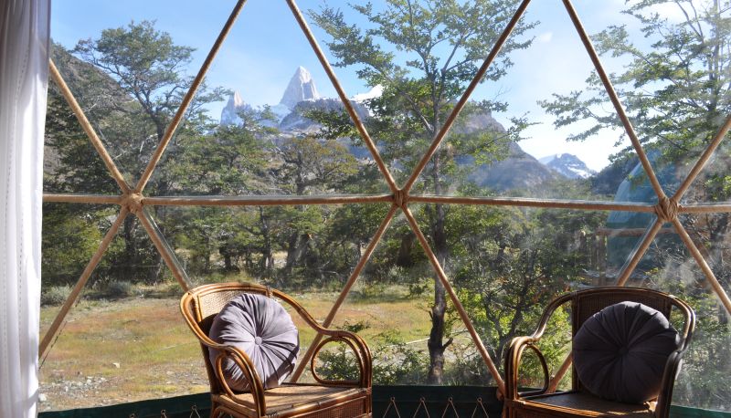 Camera superior (doppia) - Patagonia Eco Domes