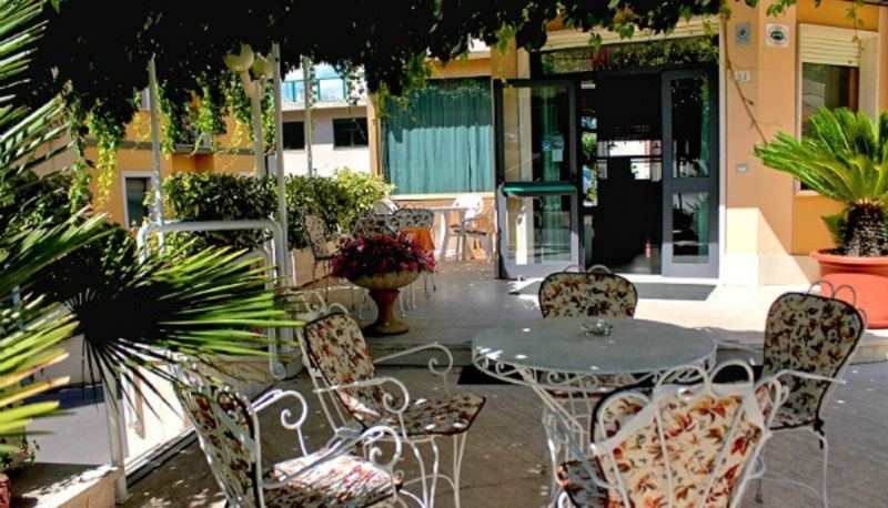 Zewnętrzna część hotelu - Saturno Hotel