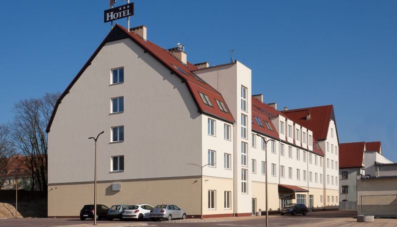 Buitenruimte van het hotel - Milenium