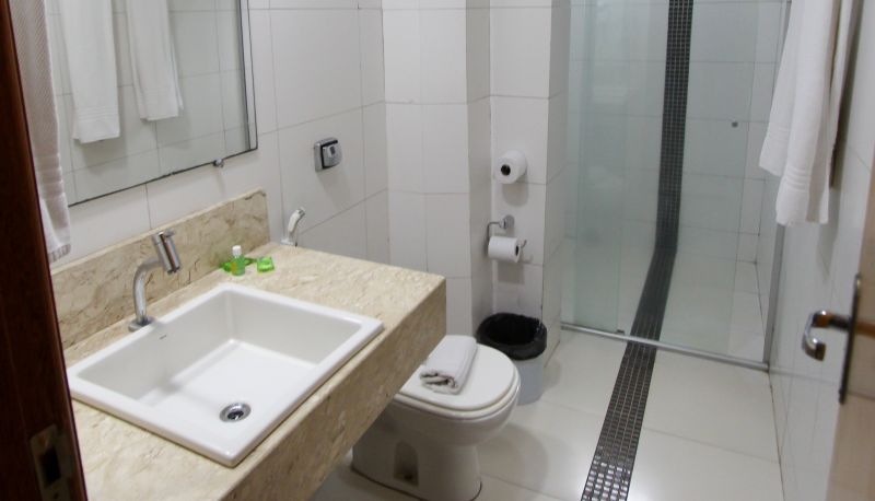 Badezimmer - Golden Ville Hotel