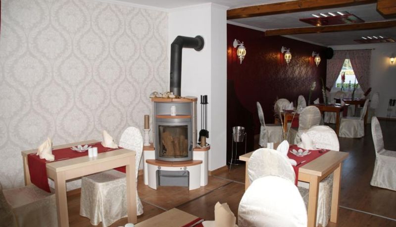 Sala śniadaniowa - Pension am Radweg
