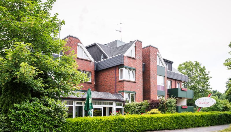 Buitenruimte van het hotel - Ankerplatz Hotel