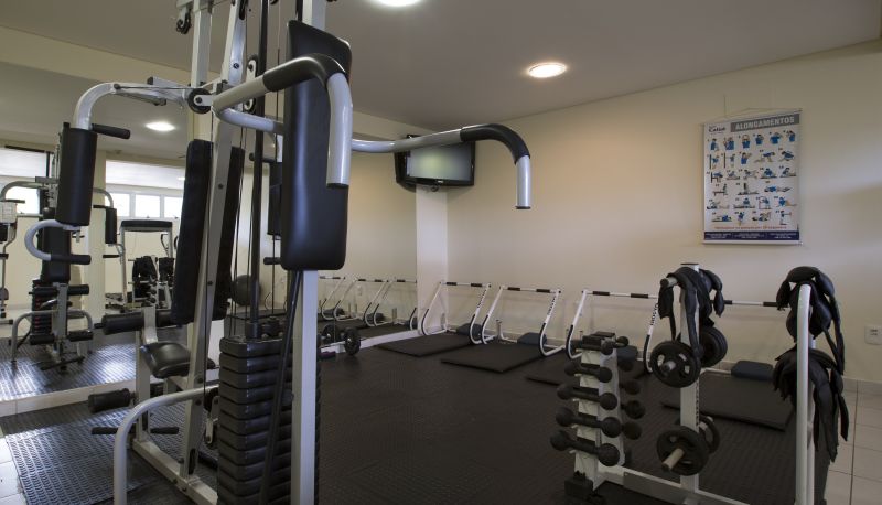 Fitnessraum - Hotel Caiuá Express Maringá