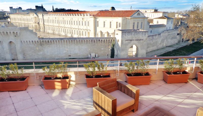 Terras - Apart'Hotel Sainte-Marthe
