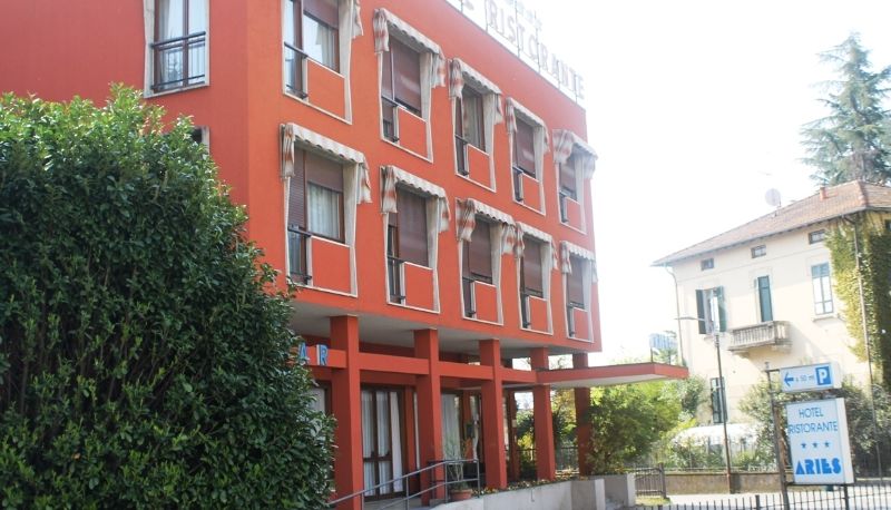 Zewnętrzna część hotelu - Aries