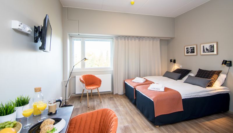 Standaardkamer (tweepersoons) - Forenom Aparthotel Leppävaara