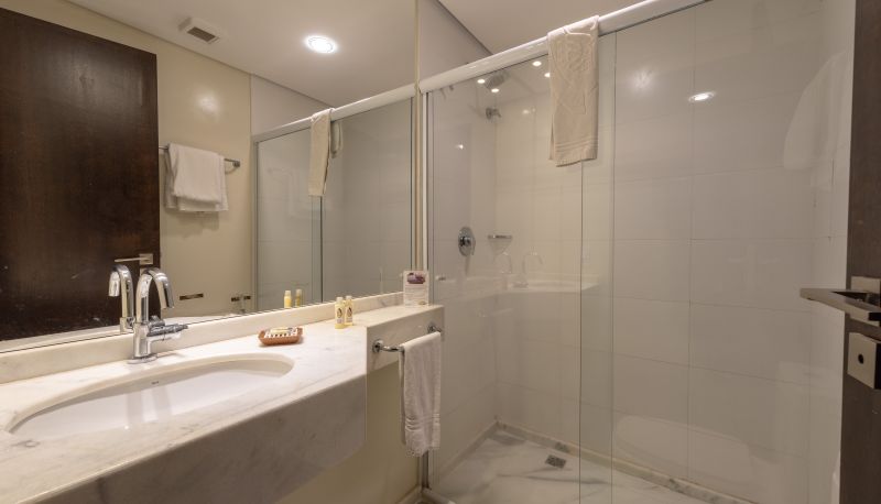 Badezimmer - Class Hotel Rio Claro
