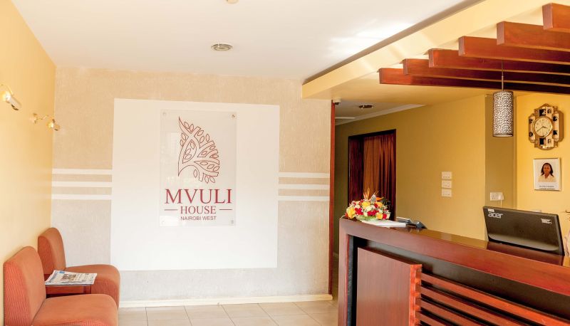 Reception - MVULI HOUSE HOTEL Muthaiti Avenue off Langata Road