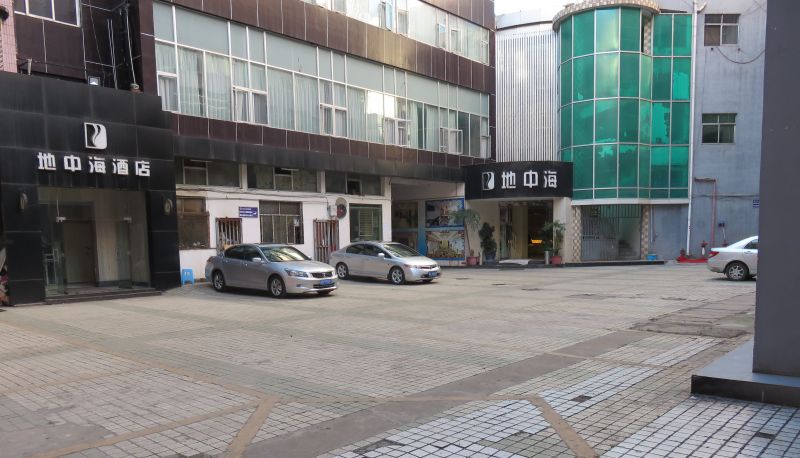 Buitenruimte van het hotel - Liupanshui Mediterranean Boutique hotel