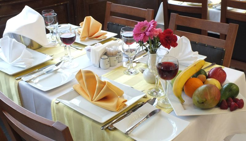 Sala śniadaniowa w restauracji - Grand Asiyan