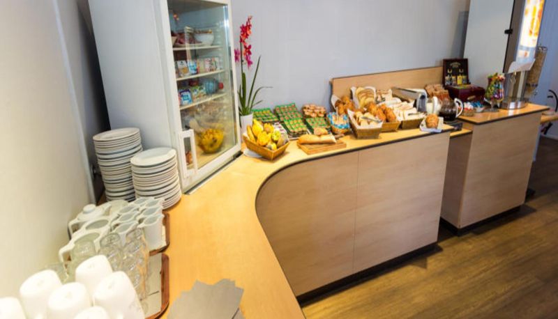 Ontbijtzaal - Hotel inn Grenoble Eybens Parc des Expositions