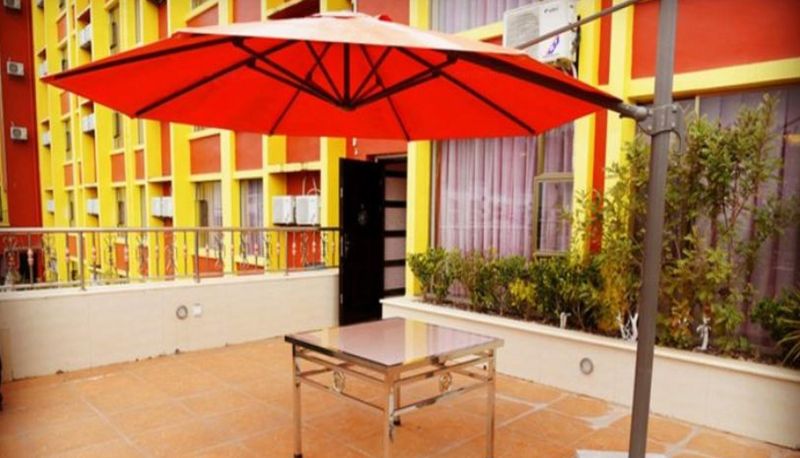 Buitenruimte van het hotel - Pangye Hotel