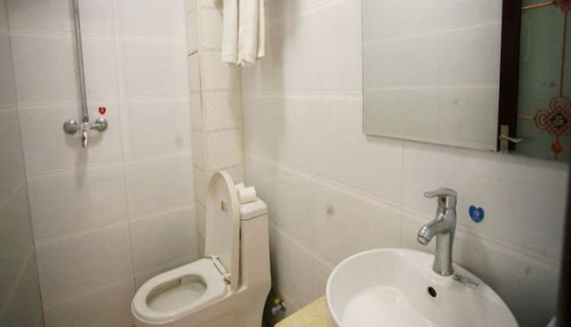 Badezimmer - Wutai Mountain Chun Nuan Hua Kai Youth Hostel