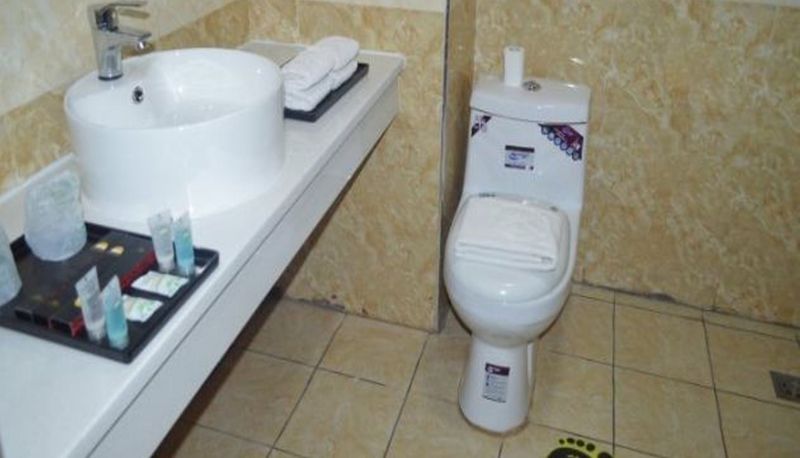 Badkamer - Yushu Ximalaya Hotel