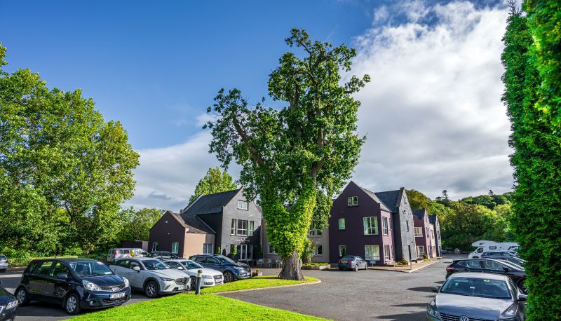 Zewnętrzna część hotelu - Wilton