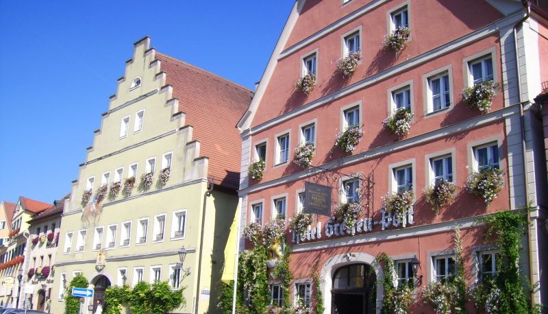 Hotel outdoor area - WAGNERS Hotel Greifen-Post Nichtraucherhotel