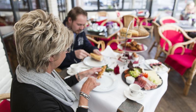 Sala prima colazione all'interno del ristorante - hotel-brasserie Den Engel