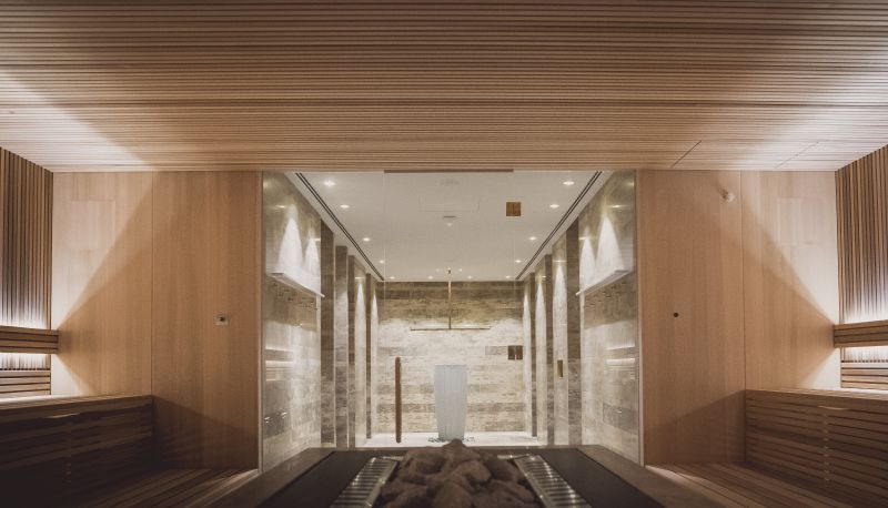 Sauna - Spa & Resort Bachmair Weissach Luxury Family Resort des Jahres
