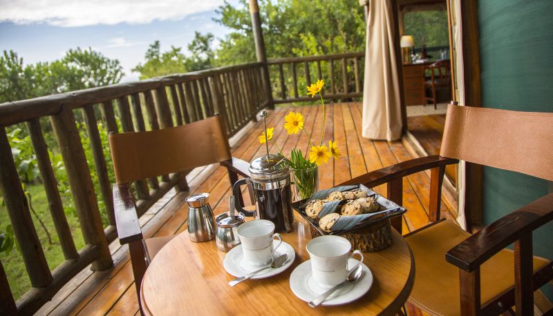 Kamer met terras - Mara Engai Wilderness Lodge