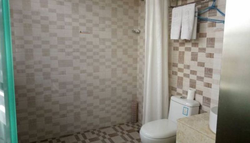 Badezimmer - Super 8 Hotel Longxi Xiyuan Road Branch Mainland Chinese Citizens Only