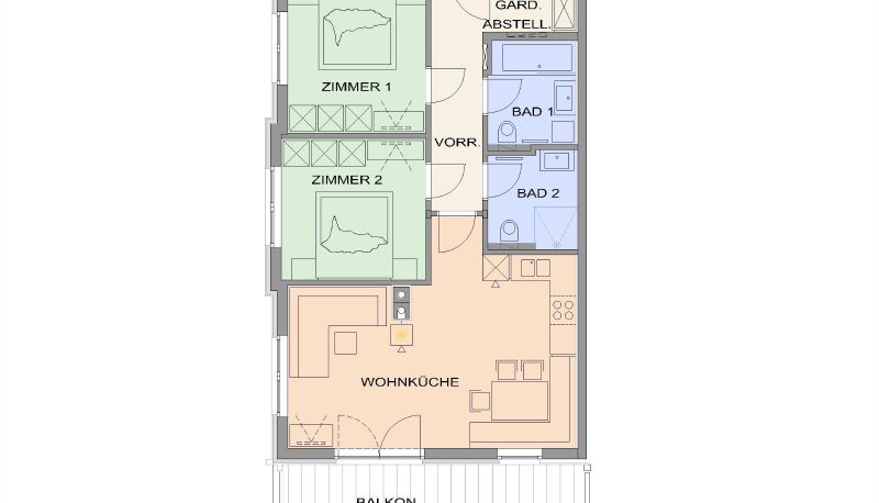 Apartment - Alpin Residenzen Panoramabahn