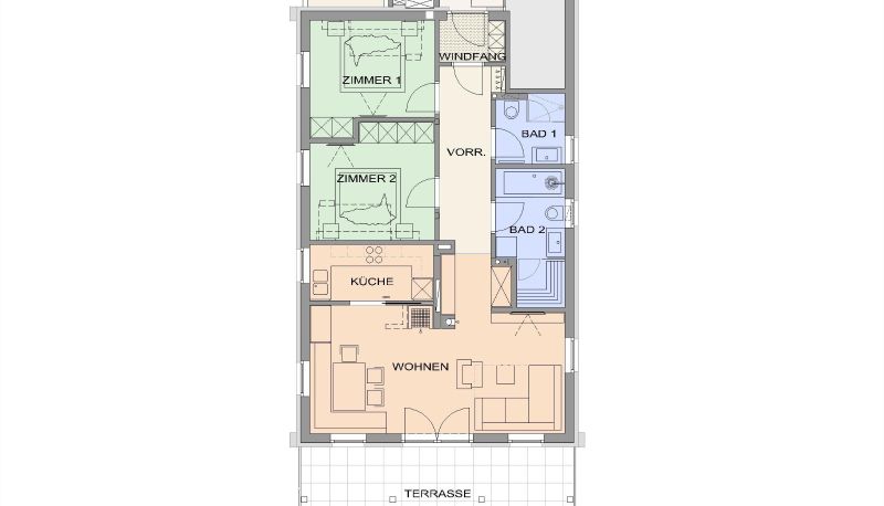 Apartment - Alpin Residenzen Panoramabahn