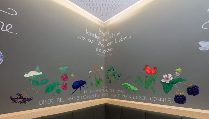 Salle de petit-déjeuner dans le restaurant - Allgäu ART Hotel