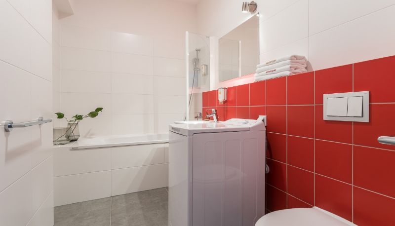 Łazienka - Aparthotel Dąbrowskiego
