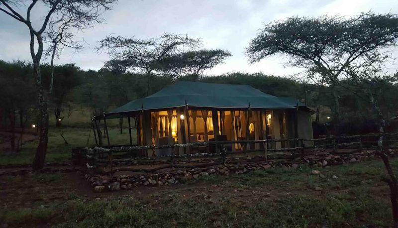 Area esterna dell'hotel - Ole Serai Luxury Camp
