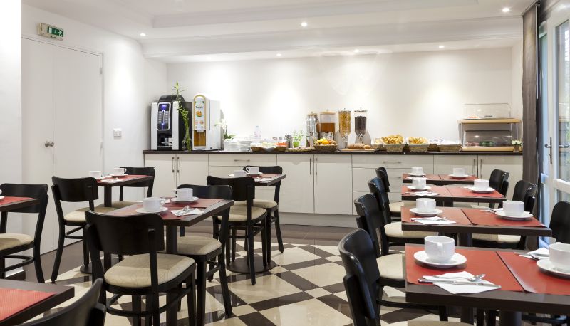 Sala prima colazione - Orly-Draveil  Hôtel Paris Sud The Originals City