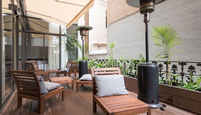 Zewnętrzna część hotelu - Buho Boutique