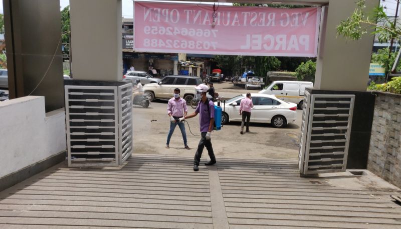 Area esterna dell'hotel - Hotel Sai Residency Vasai