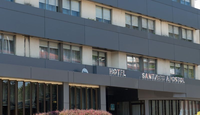 Hotel outdoor area - Santiago Apóstol