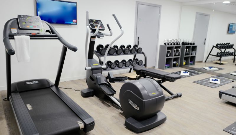 Fitness room - Nonanteneuf appart hōtel Vevey - contactless check-in