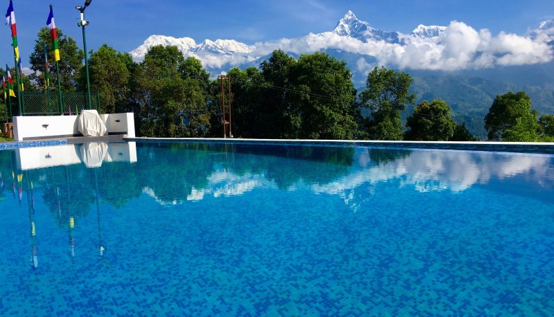 Ausblick - Himalayan Front Resort