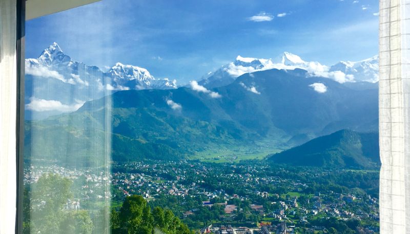Zimmer mit Bergblick - Himalayan Front Resort
