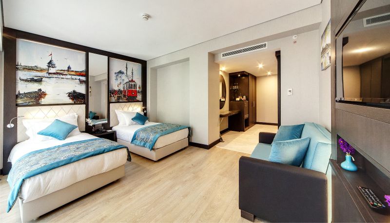 Standardzimmer (Einzel) - Mukarnas Taksim Hotel ex.Mukarnas Pera Hotel