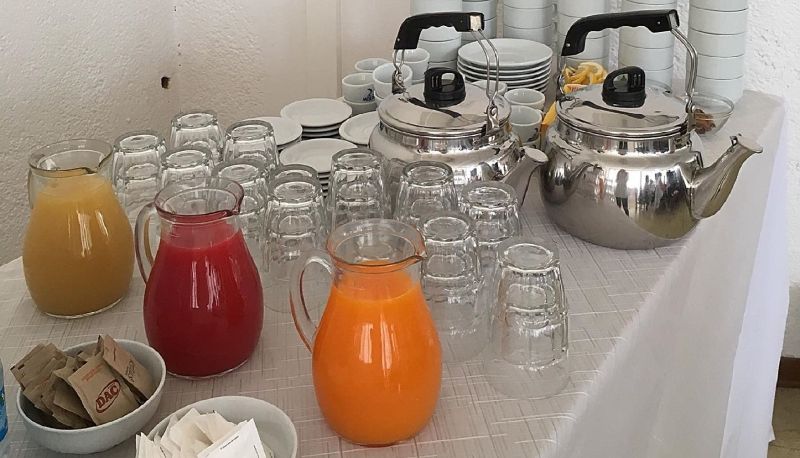 Ontbijtzaal in het restaurant - Casa Vacanze Hotel Bibbona