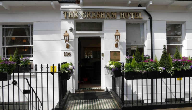 Buitenruimte van het hotel - Gresham Hotel