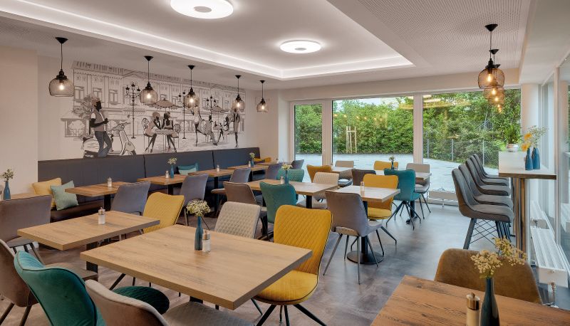 Sala prima colazione - Amper Art Hotel
