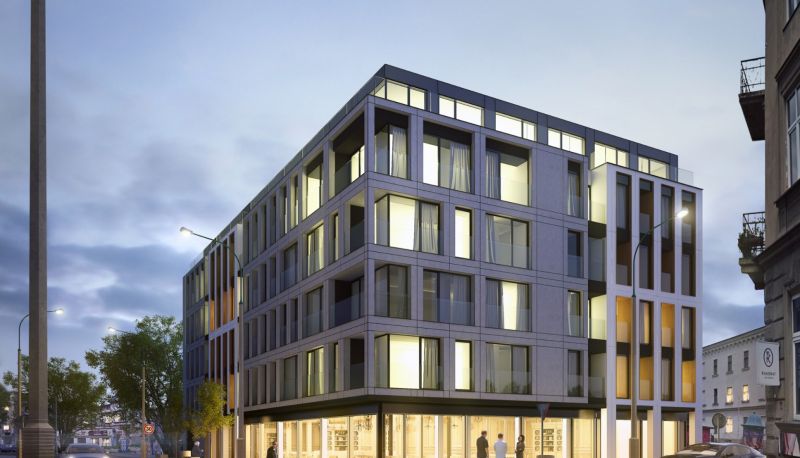 Zewnętrzna część hotelu - Rajska Aparthotel by PI Apartments