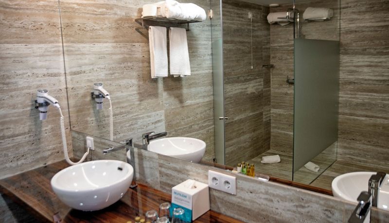Badezimmer - ABC Hotel Porto Boavista