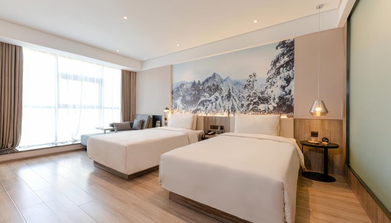 Business-Zimmer - Tianshui High Speed Rail South Shengda Plaza Atour Hotel Tianshui South High-speed Railway Station Xihuang Avenue